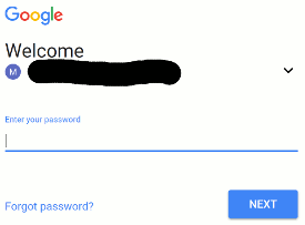 google forgot email